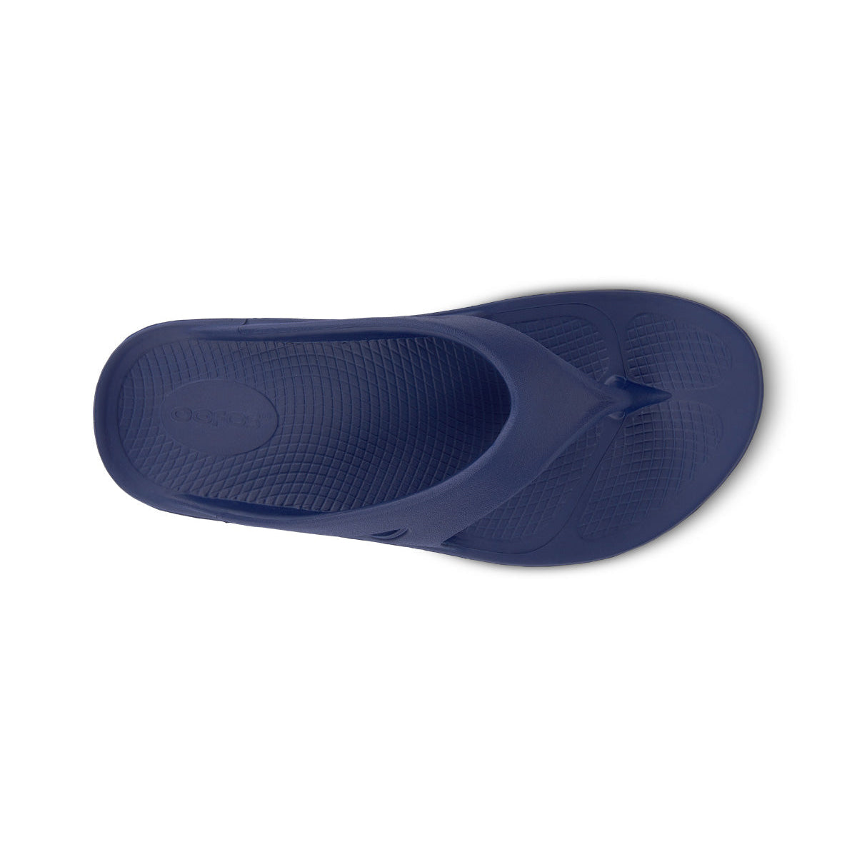 OOFOS OOriginal Jandal — Navy, top view #Colour_Navy