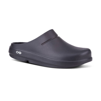 OOFOS OOcloog Clog — Black, main view