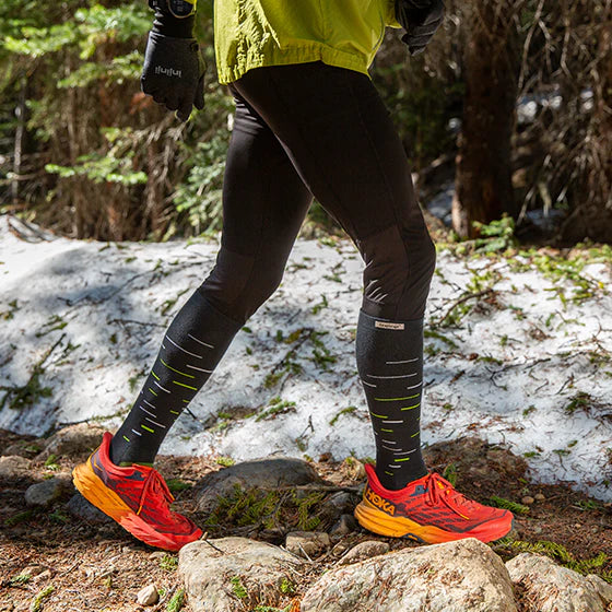 Injinji Snow Midweight Over the Calf — Shadow