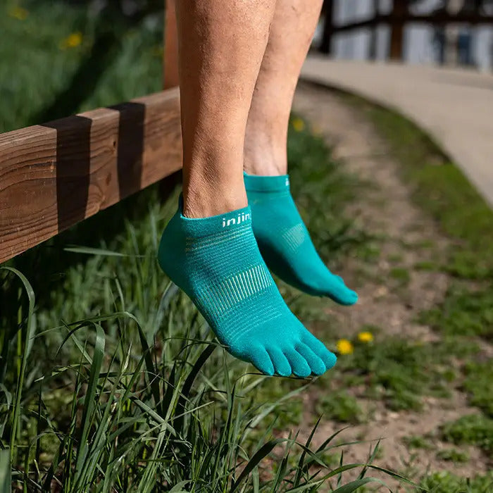 Injinji RUN Lightweight No-Show — Atlantis