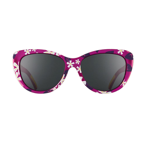goodr Runway sunglasses, Insert Lei'd Joke, flamingo print frame
