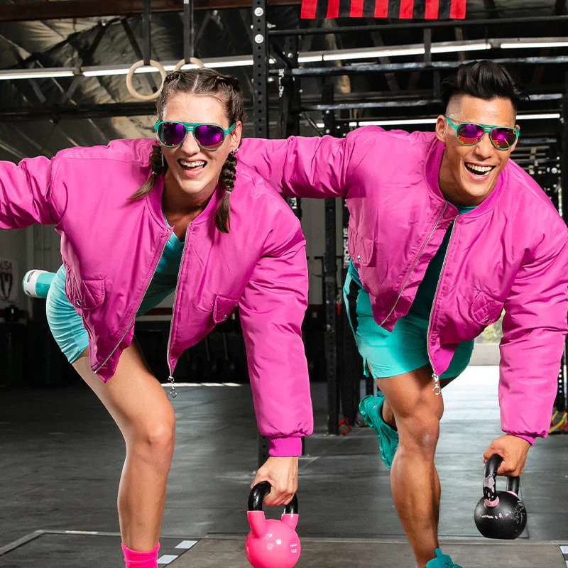 goodr Mach G Kitty Hawkers' Ray Blockers sunglasses — lifestyle view