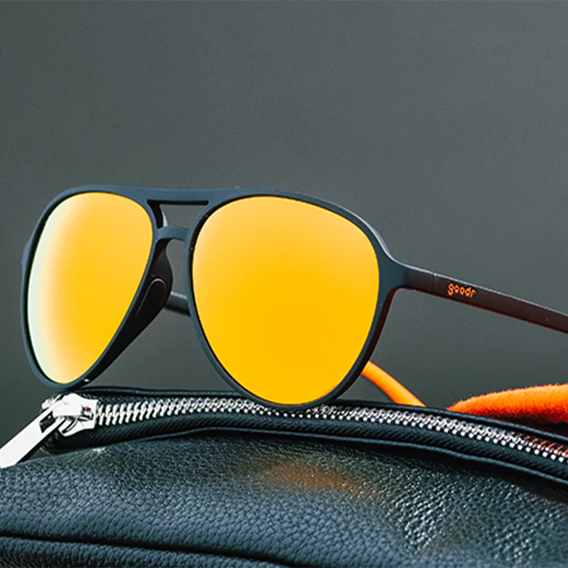 goodr Mach G Call Me Tarmac Daddy sunglasses — packaging