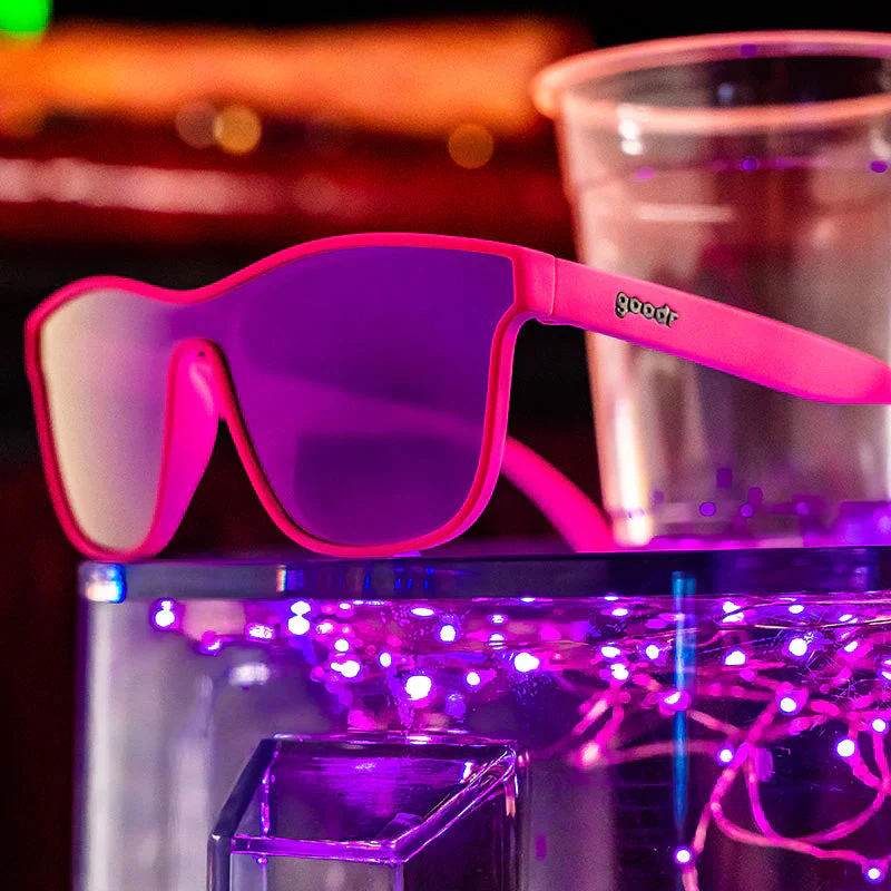 goodr VRG See You At The Party, Richter! sunglasses — packaging