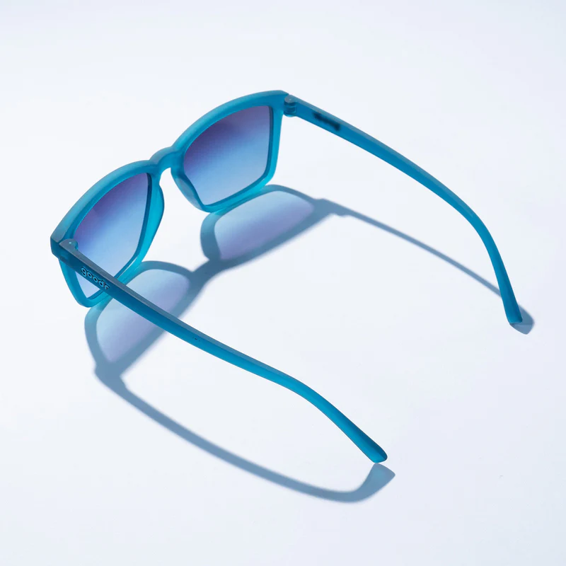 goodr LFG Dungaree Debauchery sunglasses — lifestyle view