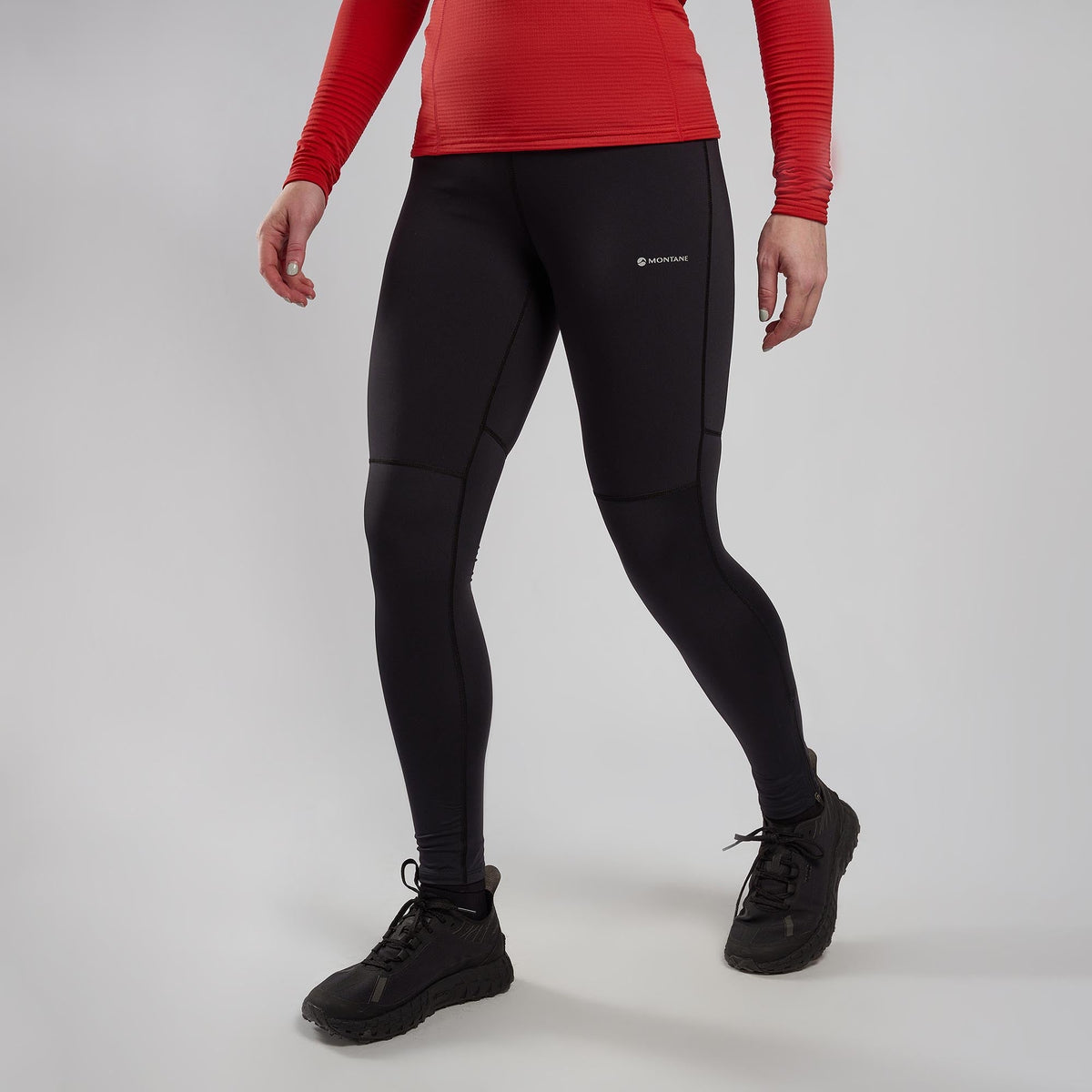 Montane Slipstream Thermal Tights Regular Leg - Women's — on model, front