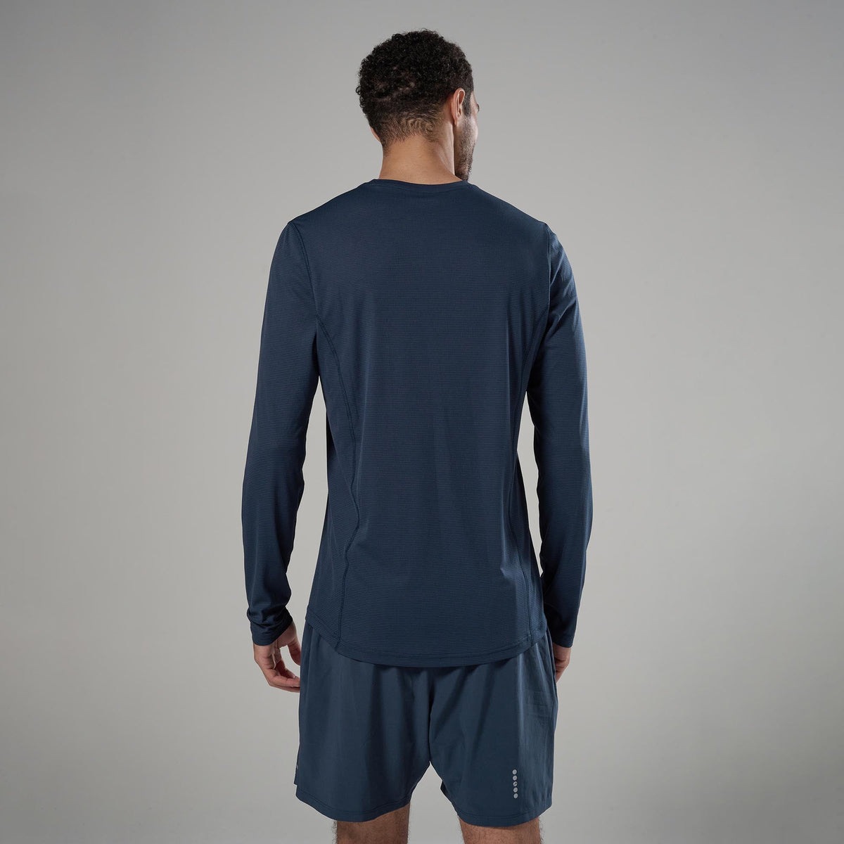Montane Dart Nano Long Sleeve T-Shirt - Men's — on model, back