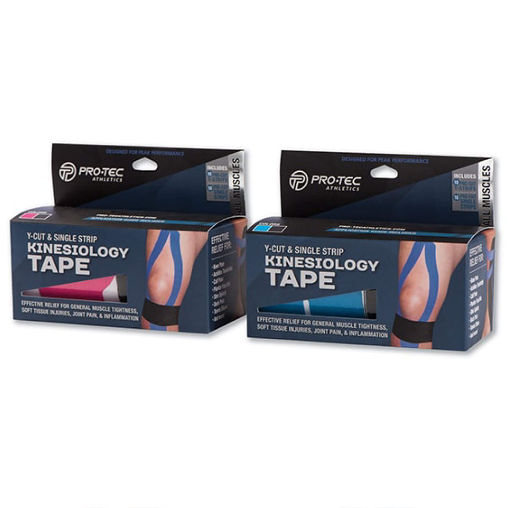 Pro-Tec Kinesiology Tape Pre-Cut 20 Pack
