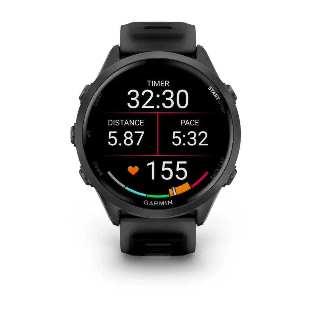 Garmin Forerunner 570 - 47mm - Slate Grey Aluminium with Translucent Black/Black Band