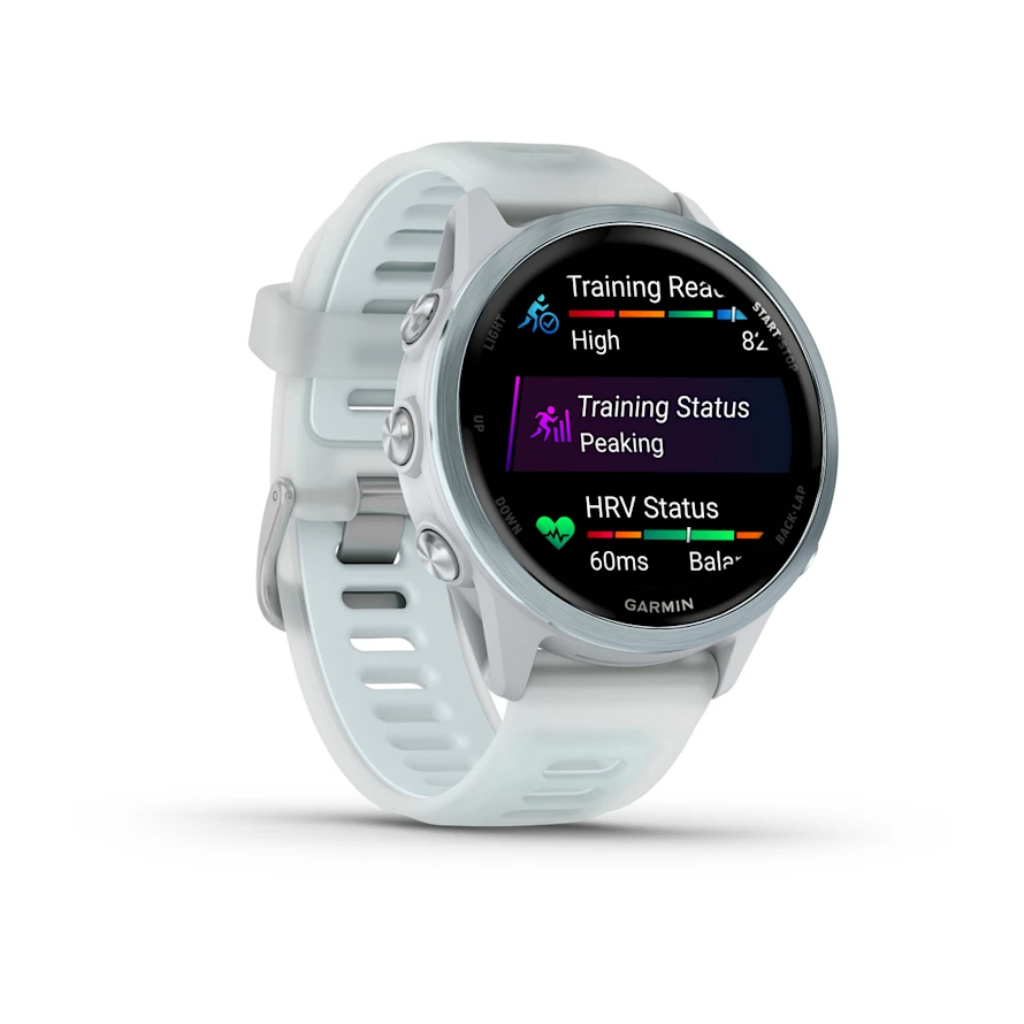 Garmin Forerunner 570 - 42mm Cloud Blue Aluminium with Translucent Whitestone/Cloud Blue Band