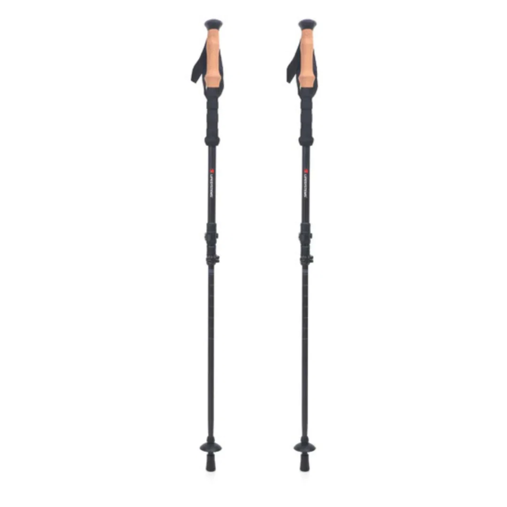 Lifesystems Carbon Fibre Trekking Pole 105-135cm - Pair