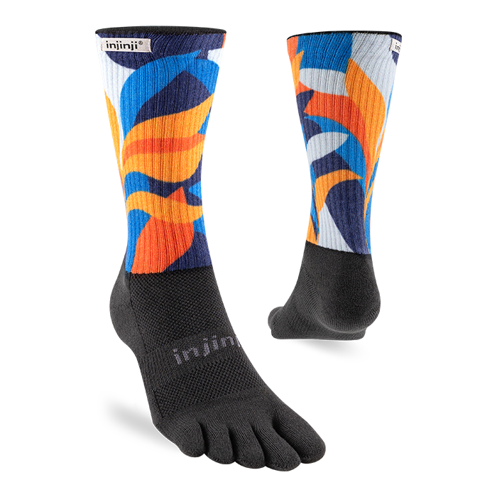 Injinji Spectrum Trail toesocks, pair