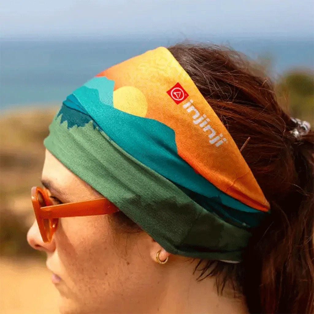 Injinji Half Buff Headband — Brush