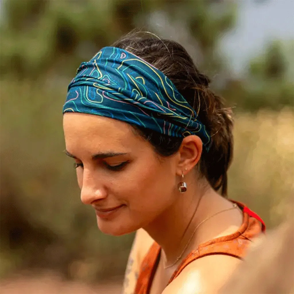 Injinji Half Buff Headband — Brush