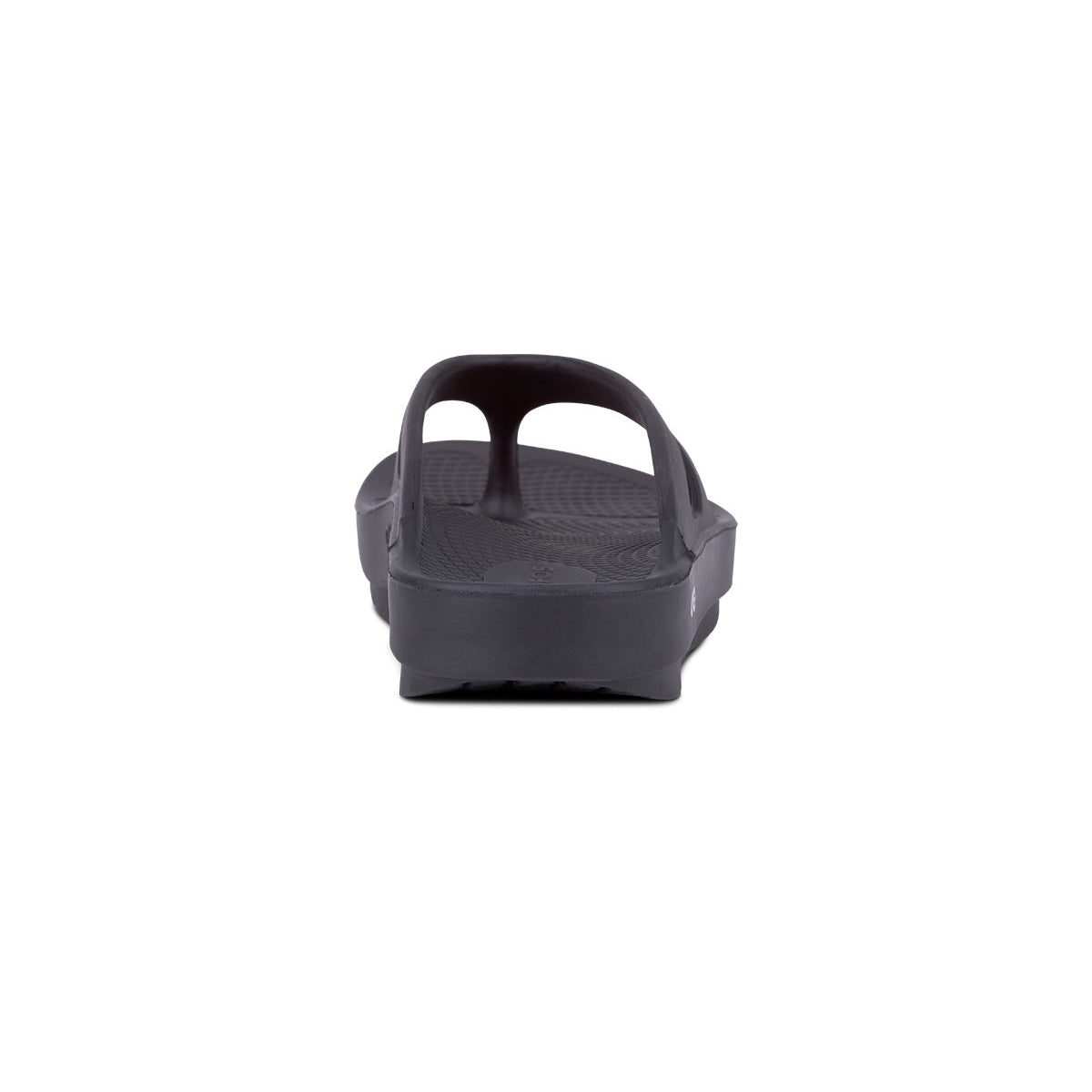 OOFOS OOriginal Jandal — Black, back view #Colour_Black