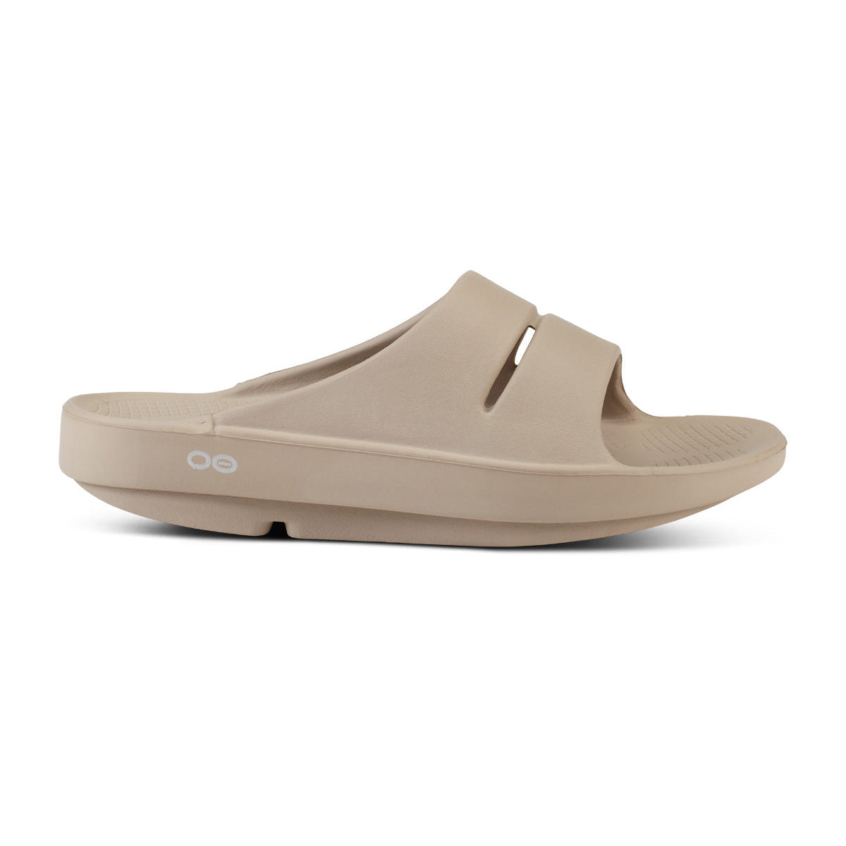 OOFOS OOahh Slide — Nomad, lateral view #Colour_Nomad