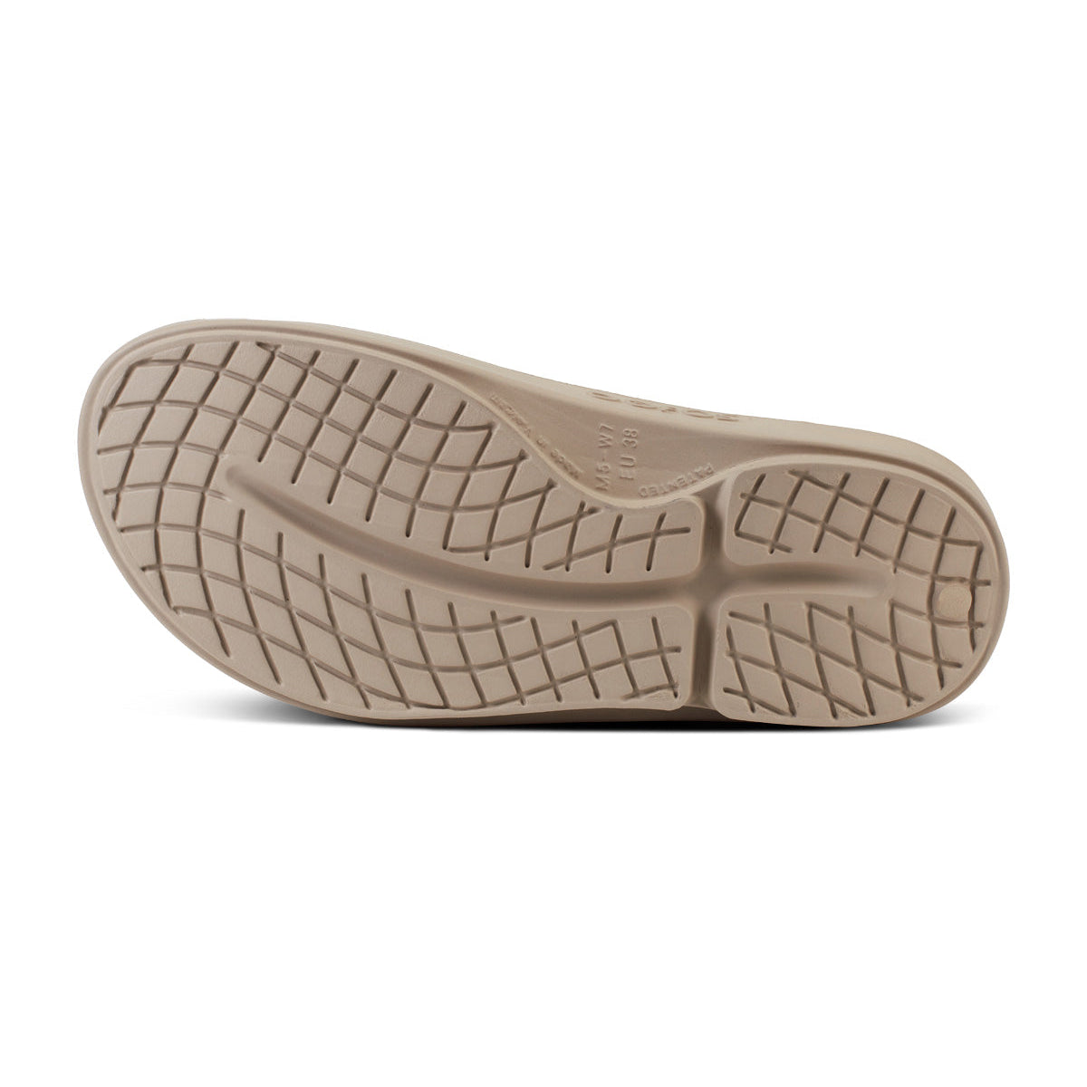 OOFOS OOahh Slide — Nomad, sole view #Colour_Nomad