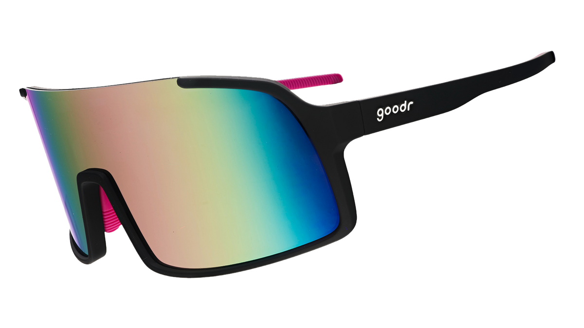 goodr Astro G — Ask Me About My Escape Plan, side view