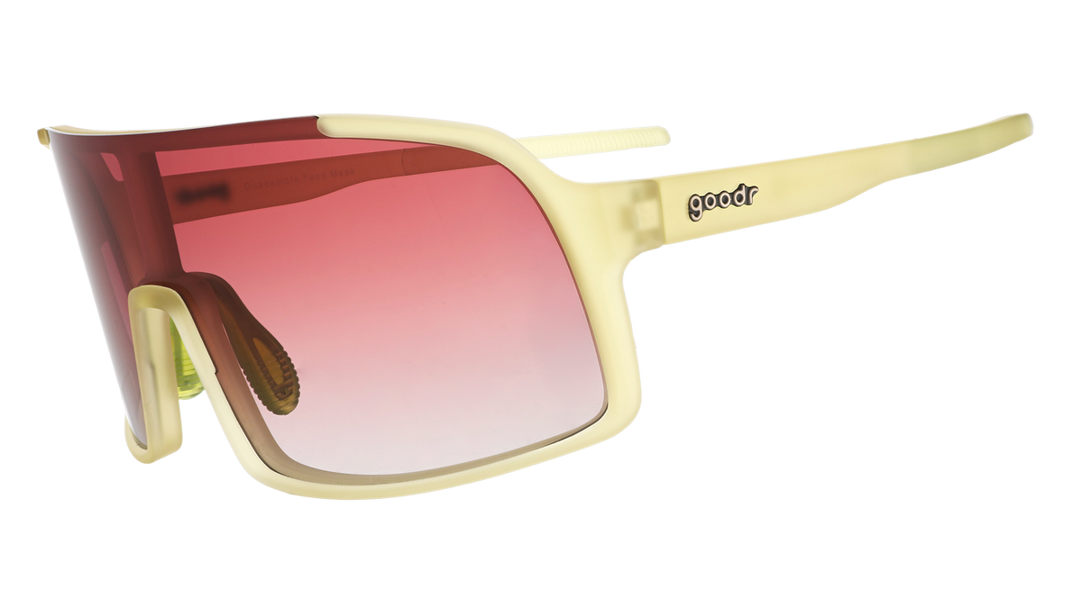 goodr Astro G — Guacamole Face Mask, side view