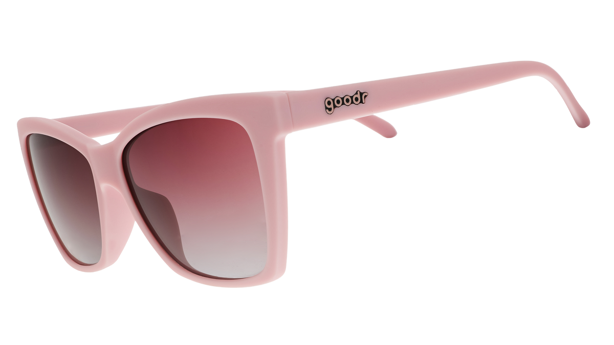 goodr Pop G — Rosé Retail Therapy, side view