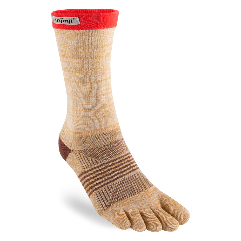 Injinji TRAIL Women's Specific Midweight Crew Running Socks — Spur