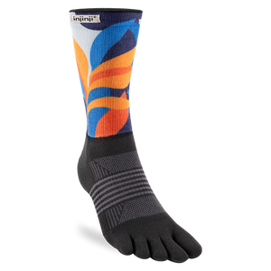 Injinji Spectrum Trail Women's Midweight Crew — Botanic