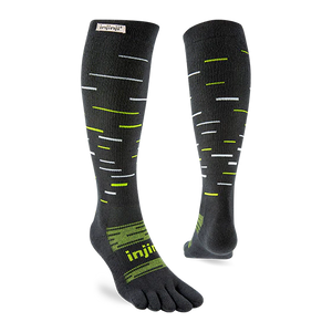 Injinji Snow Midweight Over the Calf — Shadow