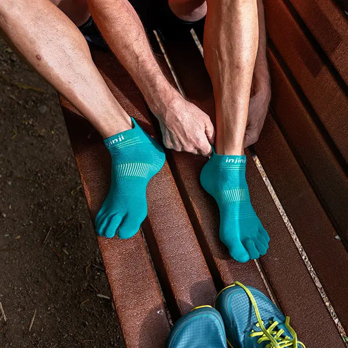 Injinji RUN Lightweight No-Show — Atlantis