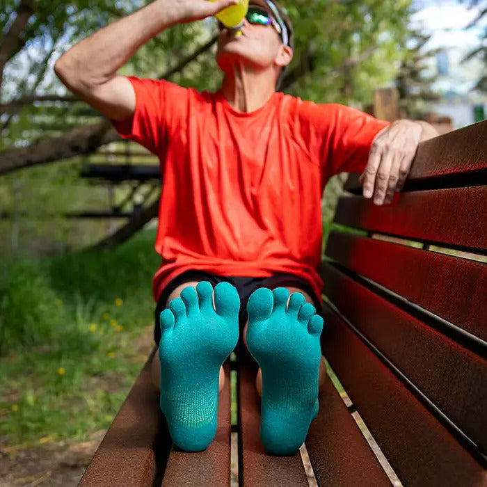 Injinji RUN Lightweight No-Show — Atlantis