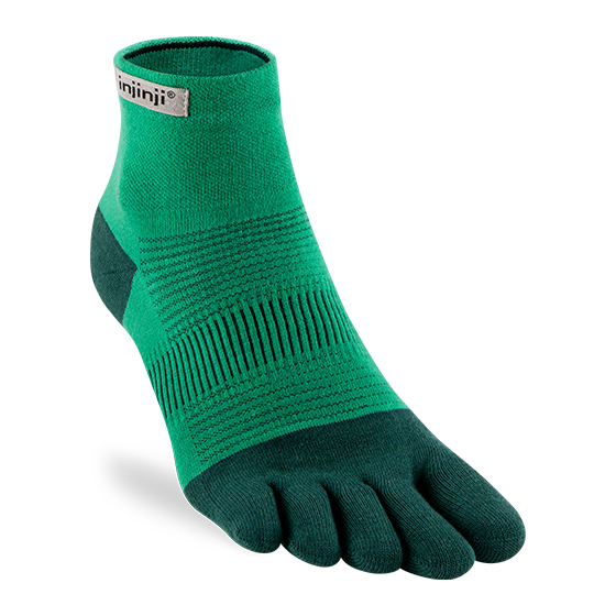 Injinji RUN Lightweight Mini-Crew — Fern