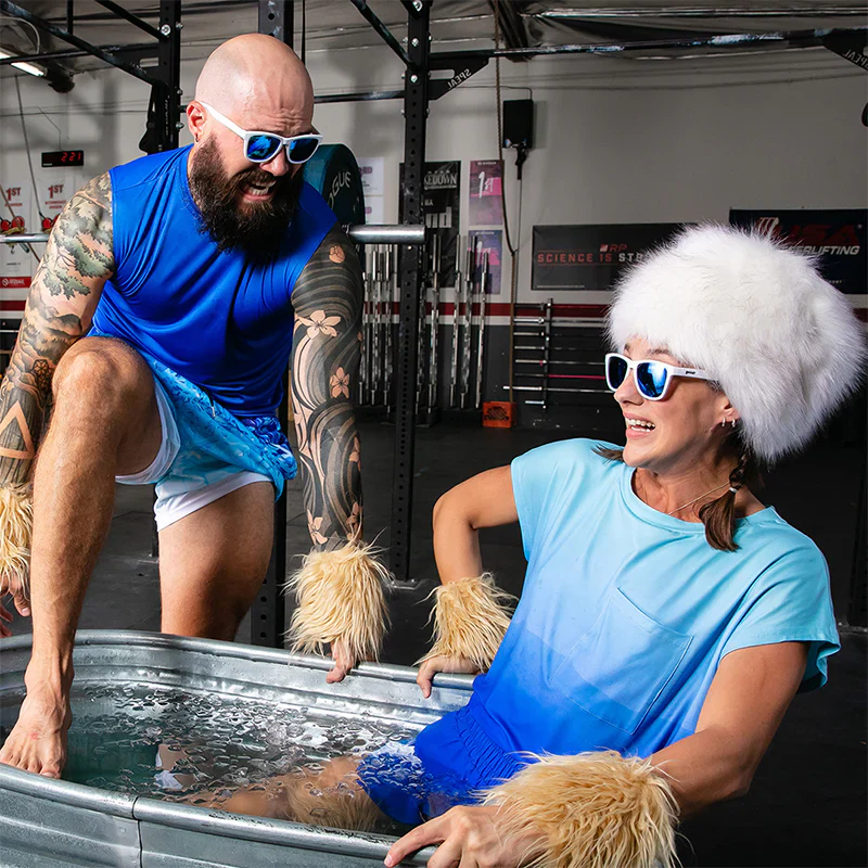 goodr OG Iced By Yetis sunglasses — lifestyle view