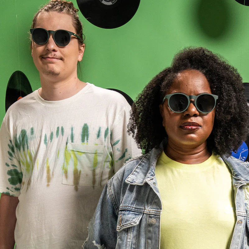 goodr Circle G I Have These On Vinyl, Too sunglasses — lifestyle view