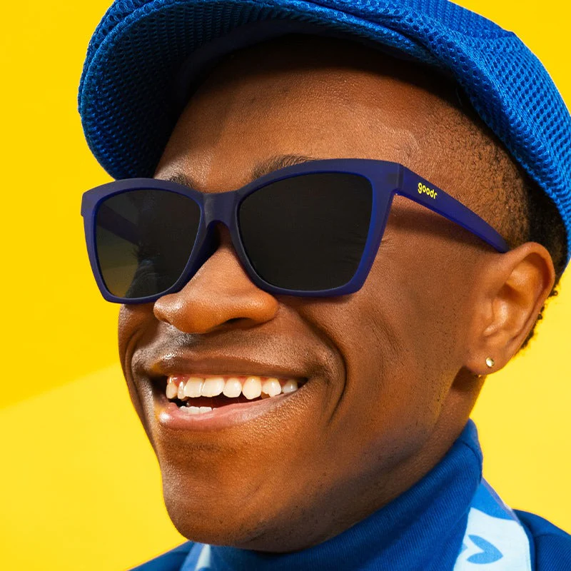 goodr Pop G Pop Art Prodigy sunglasses — lifestyle view