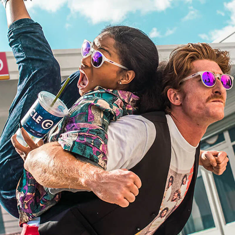 goodr Circle G Strange Things Are Afoot At The Circle Gs sunglasses — lifestyle view