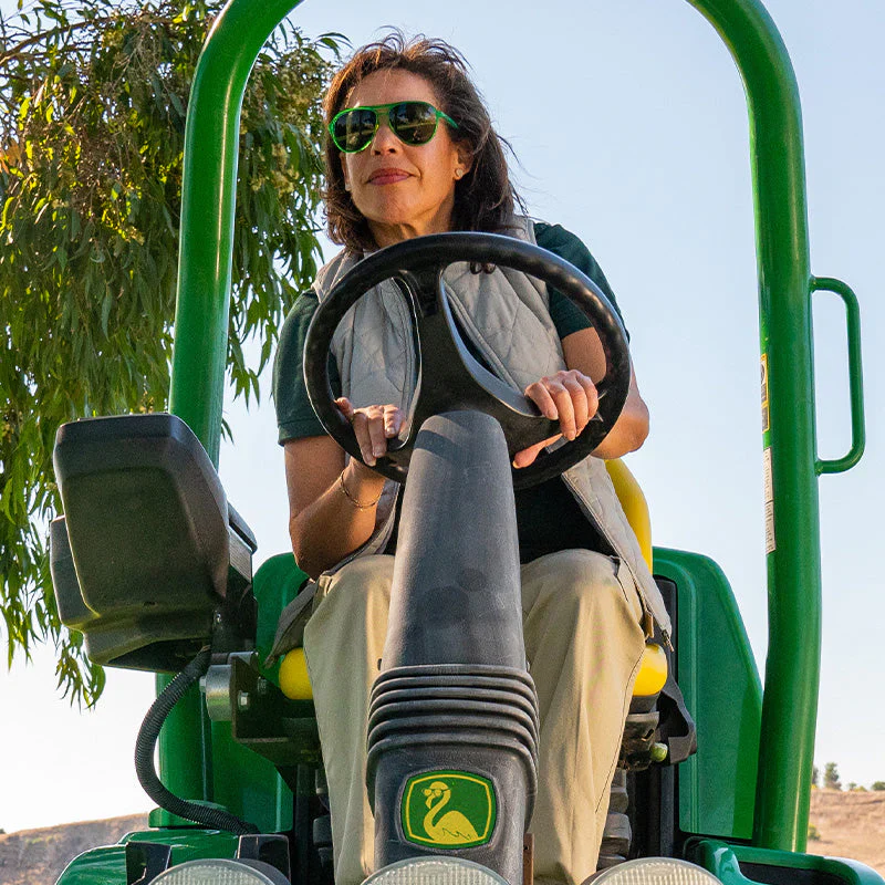 goodr Mach G Tales From The Greenskeeper sunglasses — lifestyle view