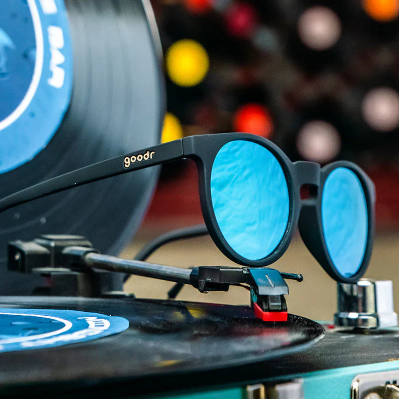 goodr Circle G Midnight Ramble At Circle Bar sunglasses — packaging