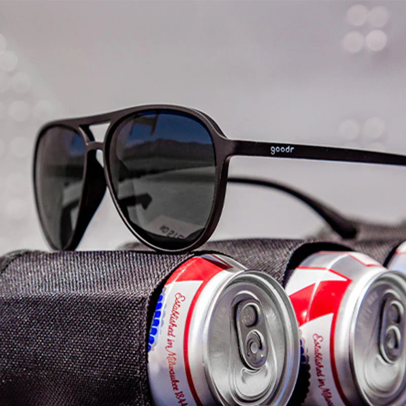goodr Mach G Operation: Blackout sunglasses — packaging