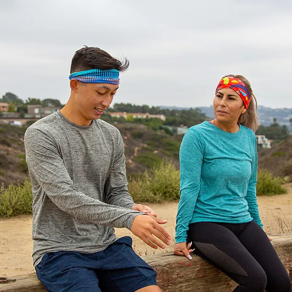 Injinji Half Buff Headband — Brush