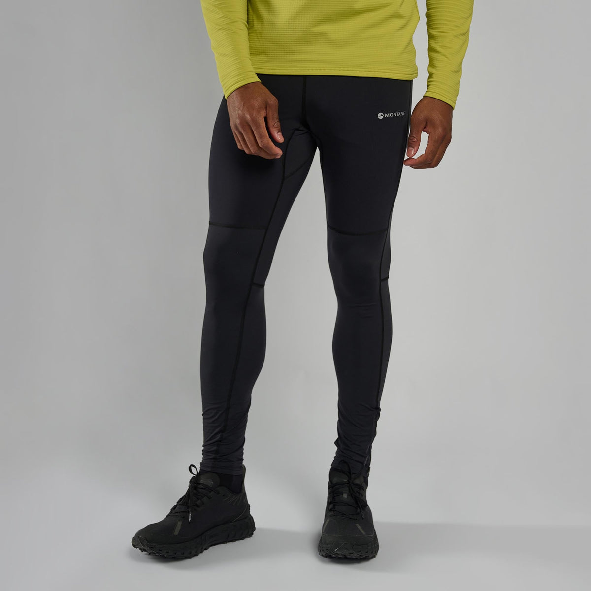 Montane Slipstream Thermal Tights Regular Leg - Men's — on model, front