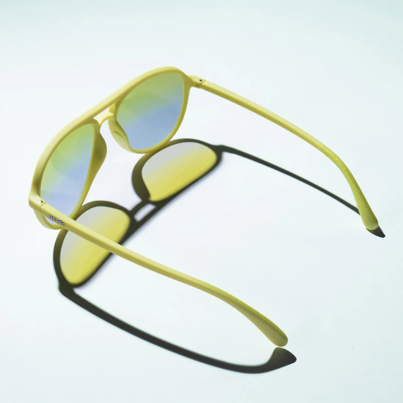 goodr Mach G Margs In First Class sunglasses — lifestyle view