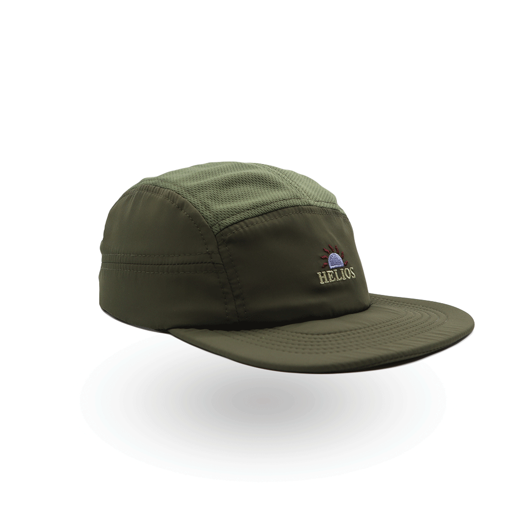 Helios Ultralight 7 Panel Soft Brim Running Cap