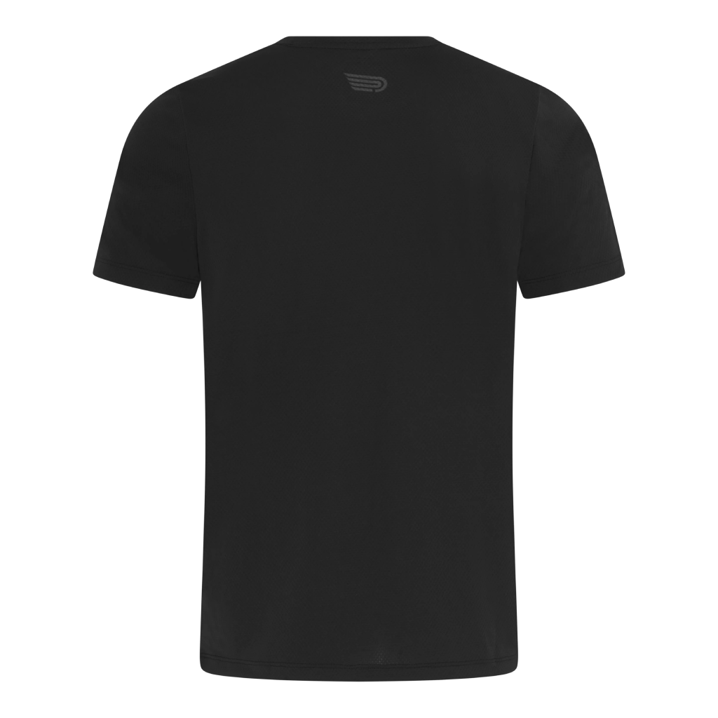 Pressio Sustain S/S Top - Men's — Black, back #Colour_Black