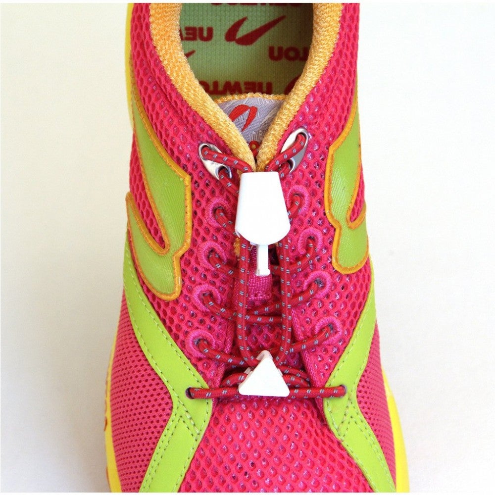 #Colour_Reflective Pink w/ White Buckle