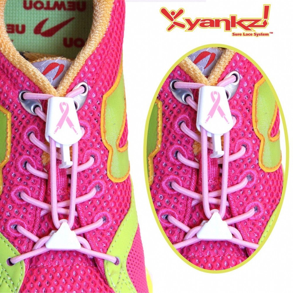 #Colour_Pink Ribbon w/ White Buckle