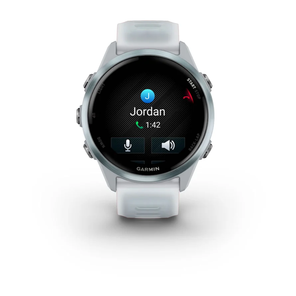Garmin Forerunner 570 - 42mm Cloud Blue Aluminium with Translucent Whitestone/Cloud Blue Band