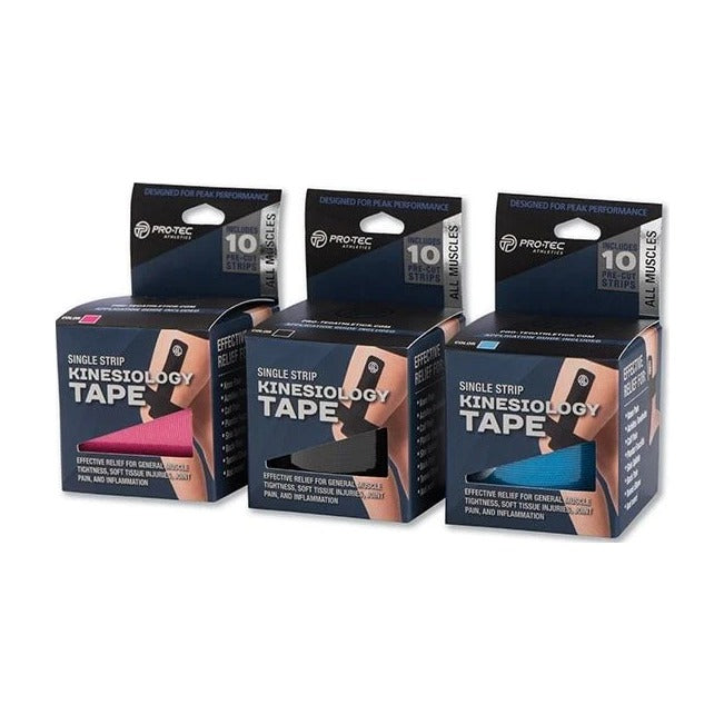 Pro-Tec Kinesiology Tape Pre-Cut 10 Pack